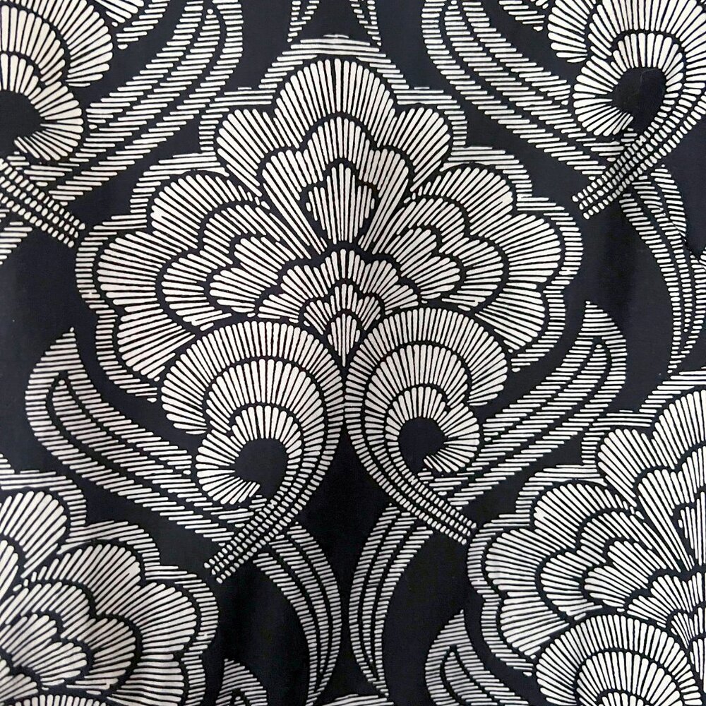 Maggy London Black and White Sleeveless Sheath Dress Size 6P, 6 Petite - Picture 5 of 5